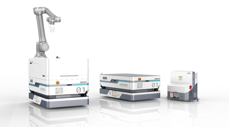 非凡游戏數位開發的自主式移動機器人（AMR250M），搭配全向輪並結合AI演算法、2D LiDAR、3D攝影機等技術，協助客戶實現產線全自動化